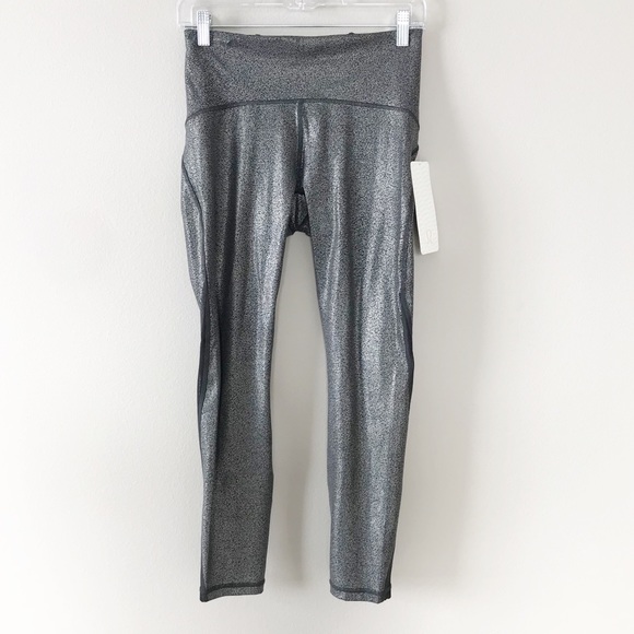 lululemon athletica Pants - Lululemon | Train Times 7/8 Pant Luminosity Foil 6